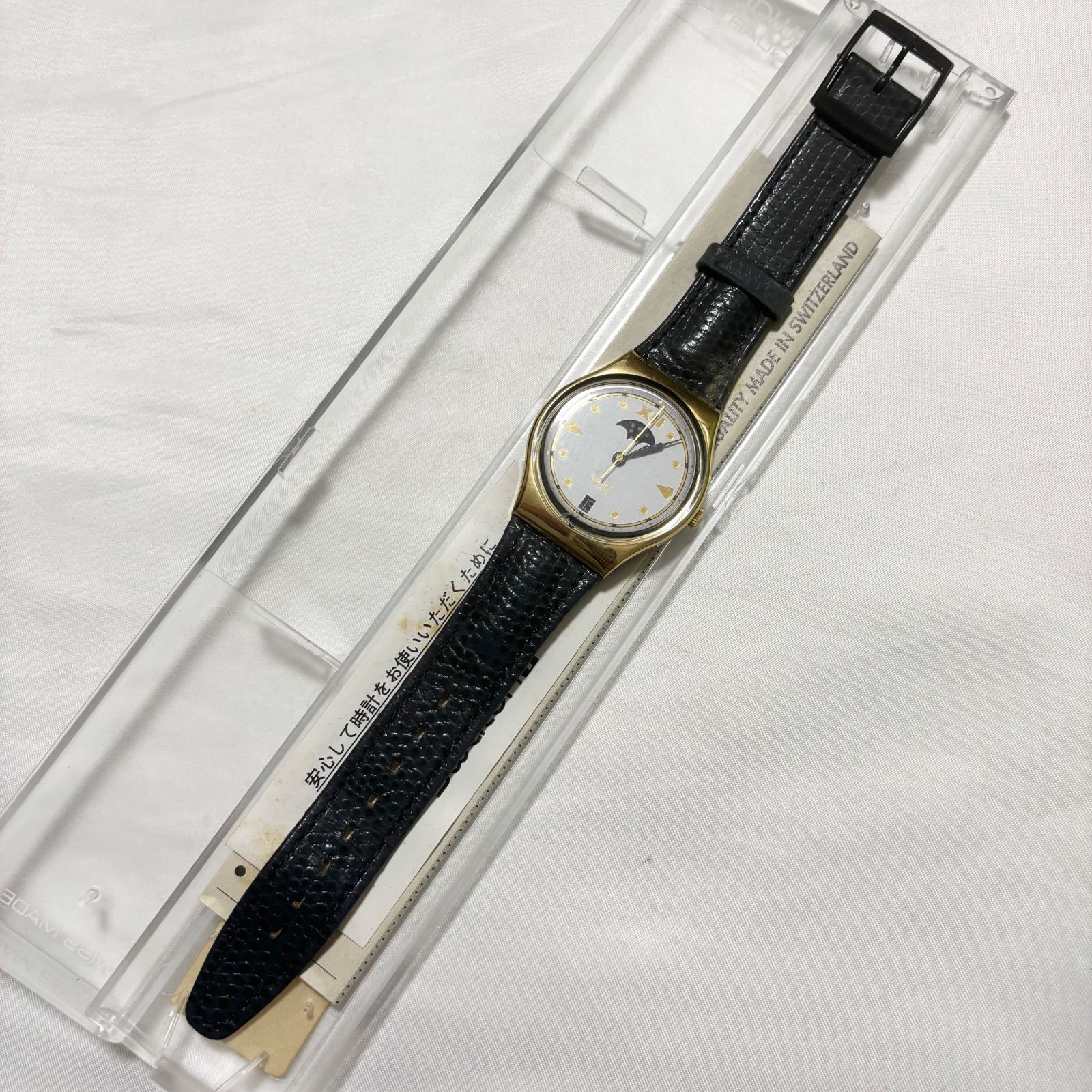 送料無料】SWATCH/スウォッチ/クォーツ腕時計/C.E.O.GX709/ムーン