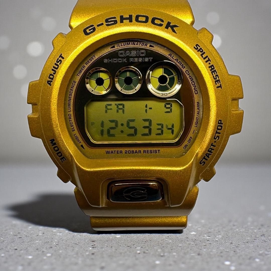 美品】G-SHOCK DW-6900GD クレイジーゴールド 3つ目モデル - メルカリ
