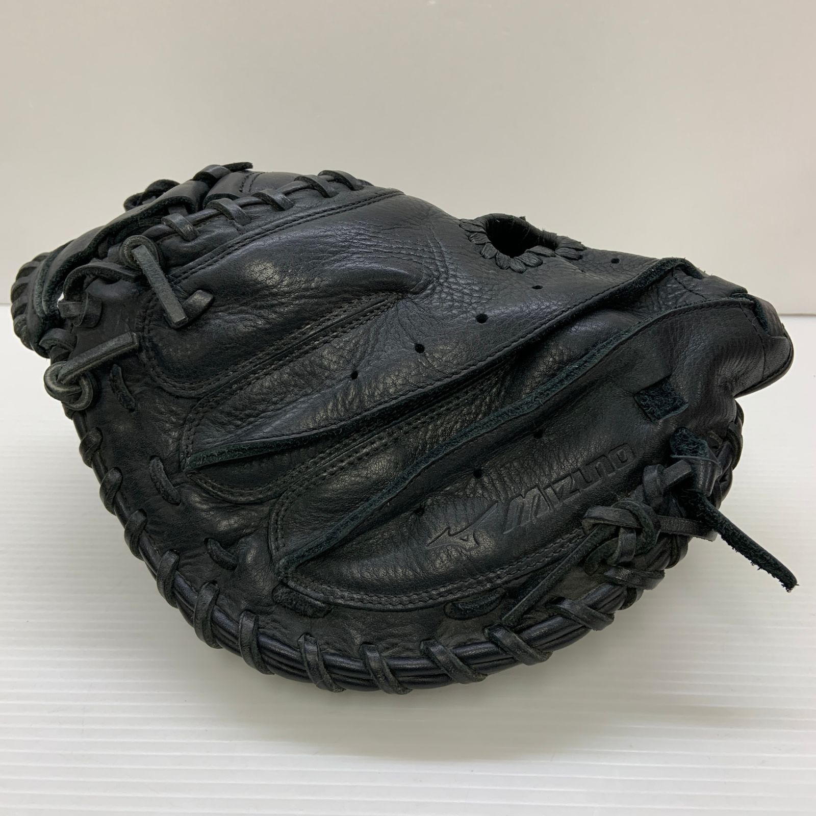 ミズノ MIZUNO SUPREME 軟式 大人 一般 キャッチャーミット 捕手 グローブ グラブ 右投げ  中古品  野球 7768 ミズノ MIZUNO SUPREME 軟式 大人 一般 キャッチャーミット 捕手