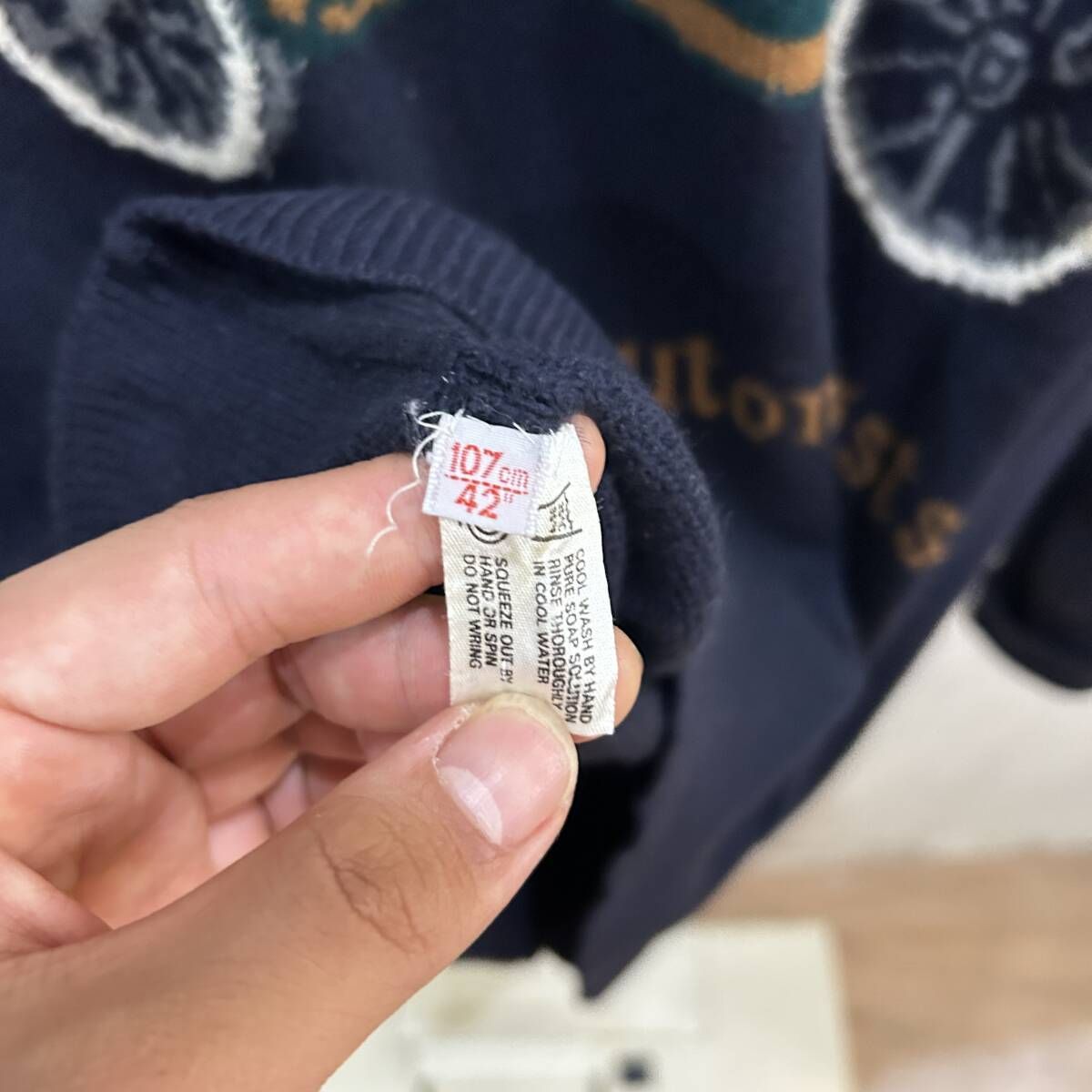 dunhill / ダンヒル カシミア100%セーター ニット made in scotland