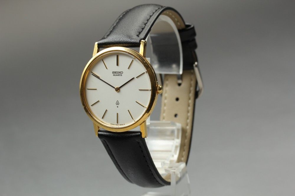 【稼働品】SEIKO シャリオ 7820-8050 クオーツ メンズ #14576
