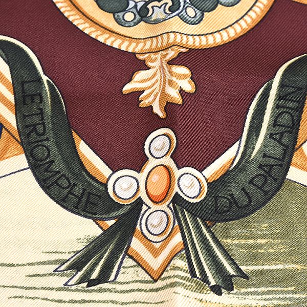 エルメス スカーフ レディース カレ90 LE TRIOMPHE DU PALADIN 正義の