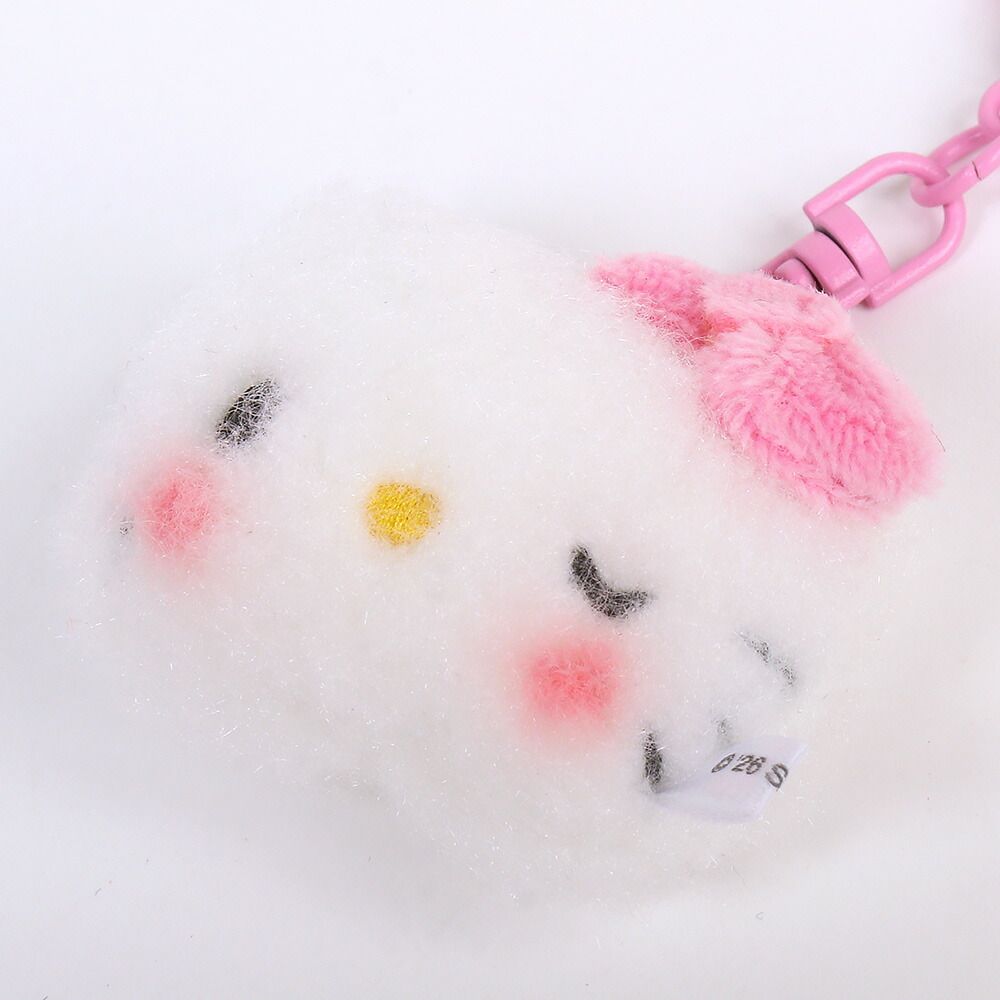 ハローキティ ミニマスコットキーホルダー 2個セット お揃いニコにこ