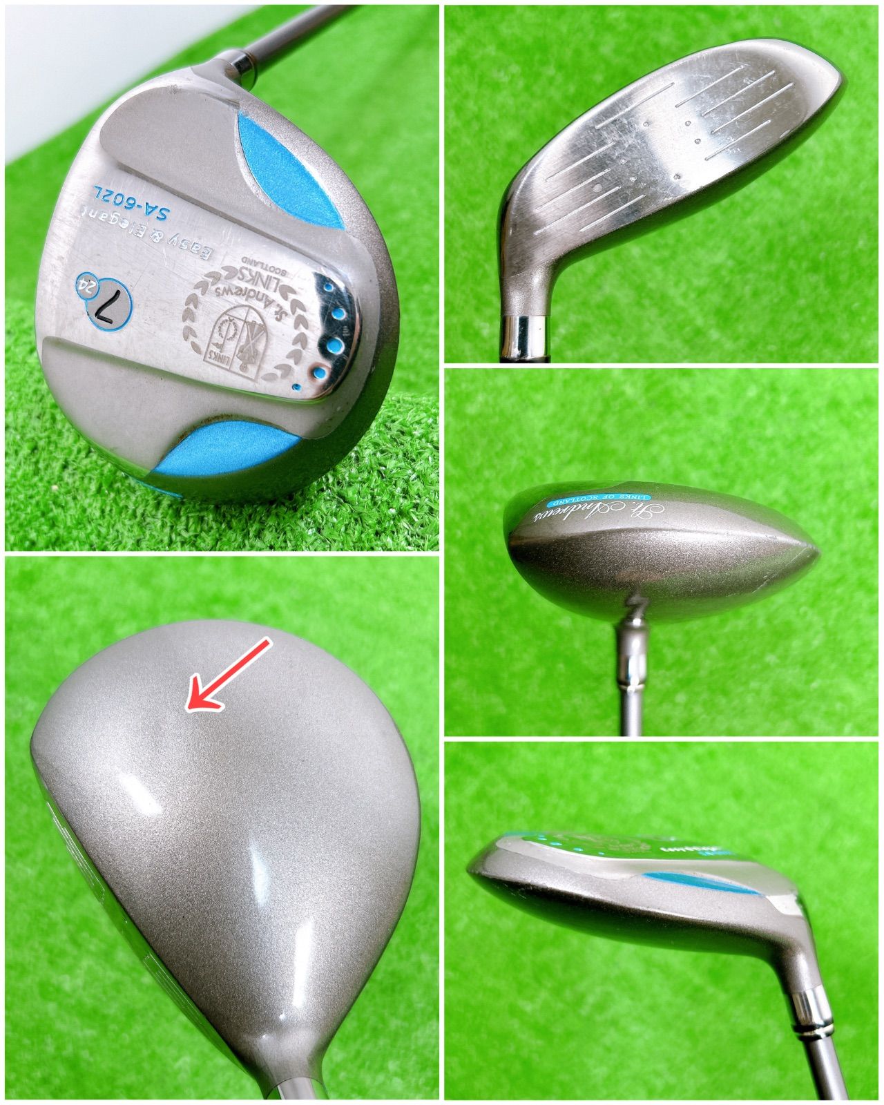 セントアンドリュース リンクス SA-602L レディースクラブセット 9本 L