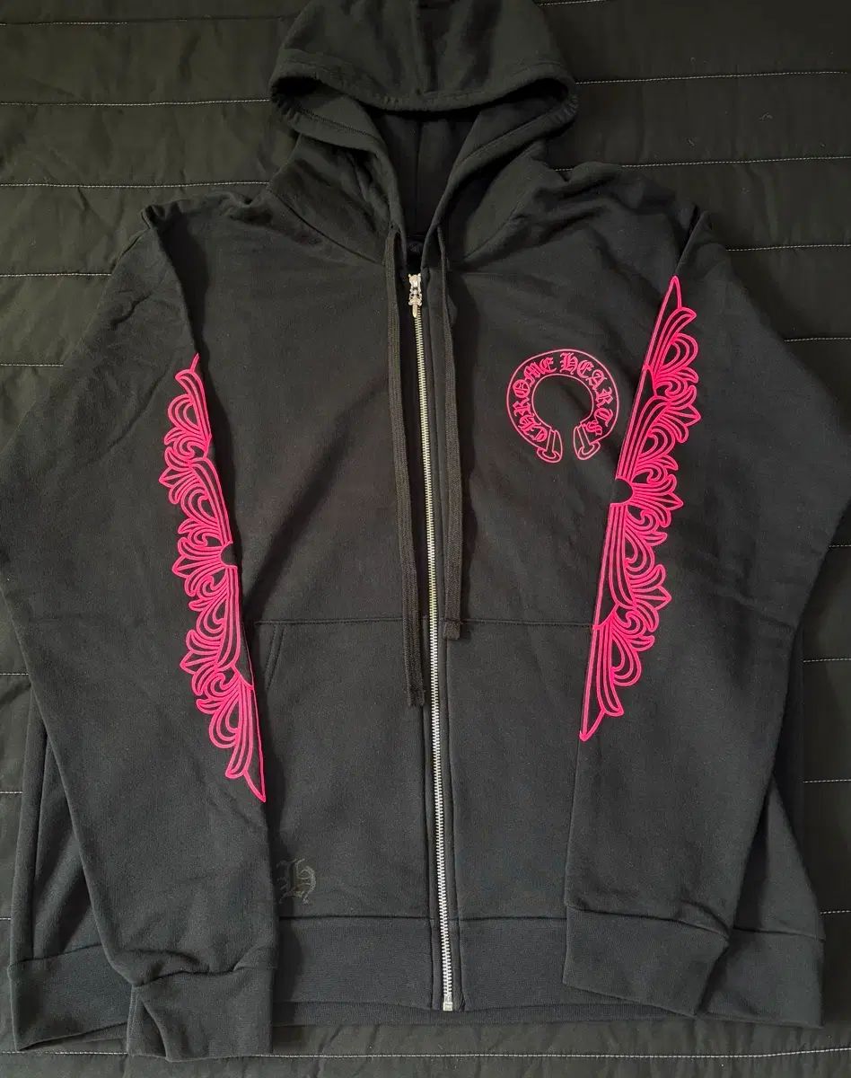 CHROME HEARTS クロムハーツ ホースシュー フローラル ジップアップ
