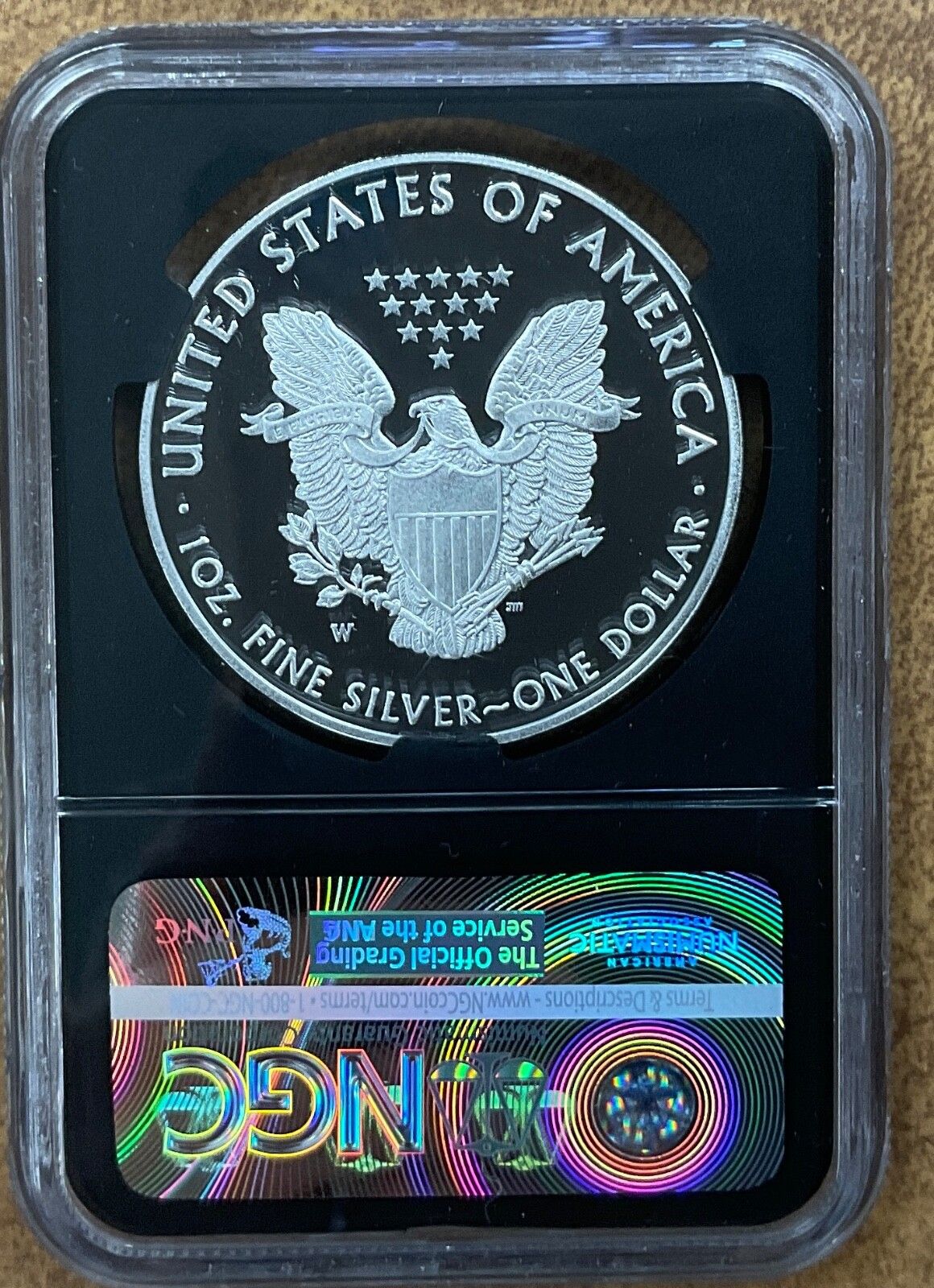 2016 W シルバーイーグル NGC PF70 エリザベス JS 発行初日 FDOI