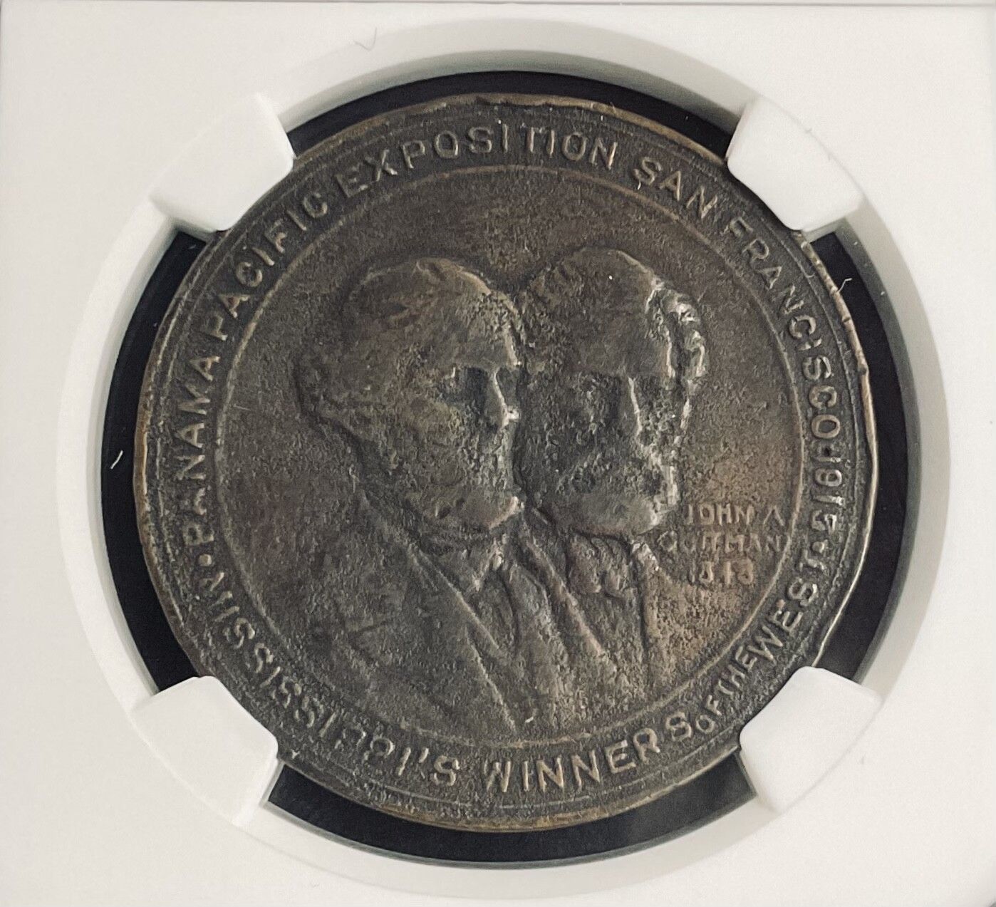 1915年ミシシッピ州パンパシフィック博覧会 HK408 NGC VG ブロンズ