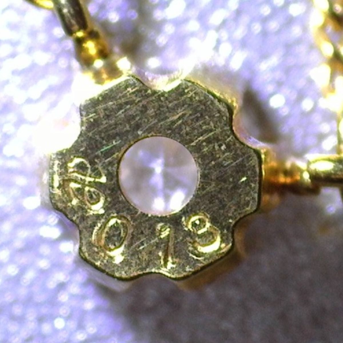 K18 0.13ct ダイヤ ネックレス ゴールド - メルカリ