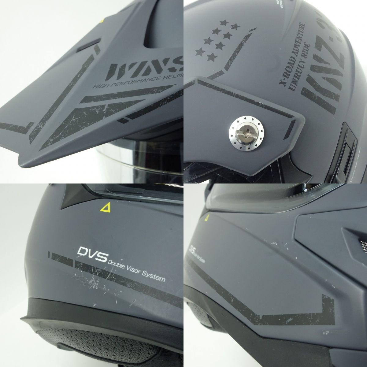 WINS X ROAD オフロードヘルメット　ケース付き WINS X-ROAD COMBAT オフロードヘルメット WINS X ROAD オフロード