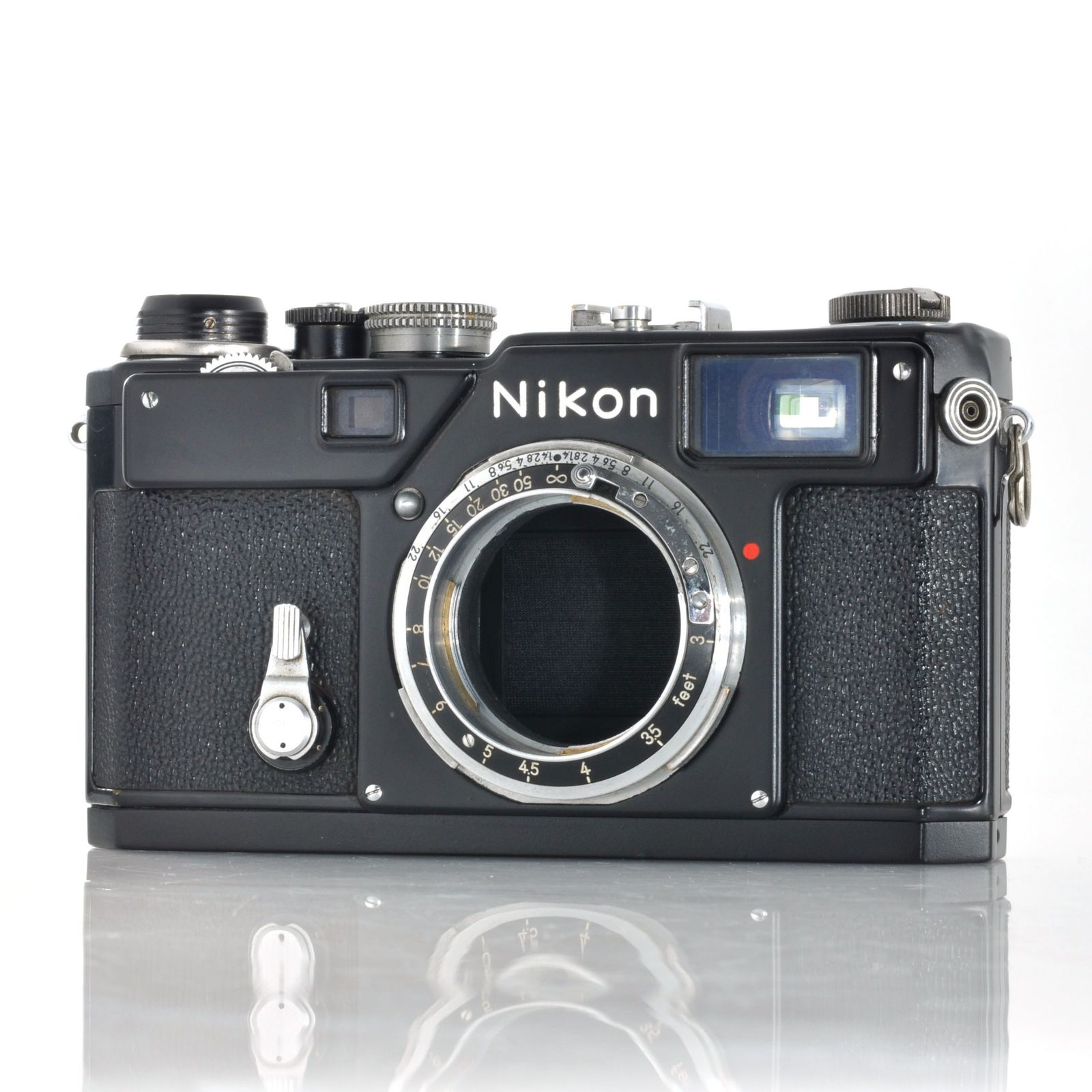 ニコン】NIKON S3 ブラック リペイント レンジファインダー 動作確認