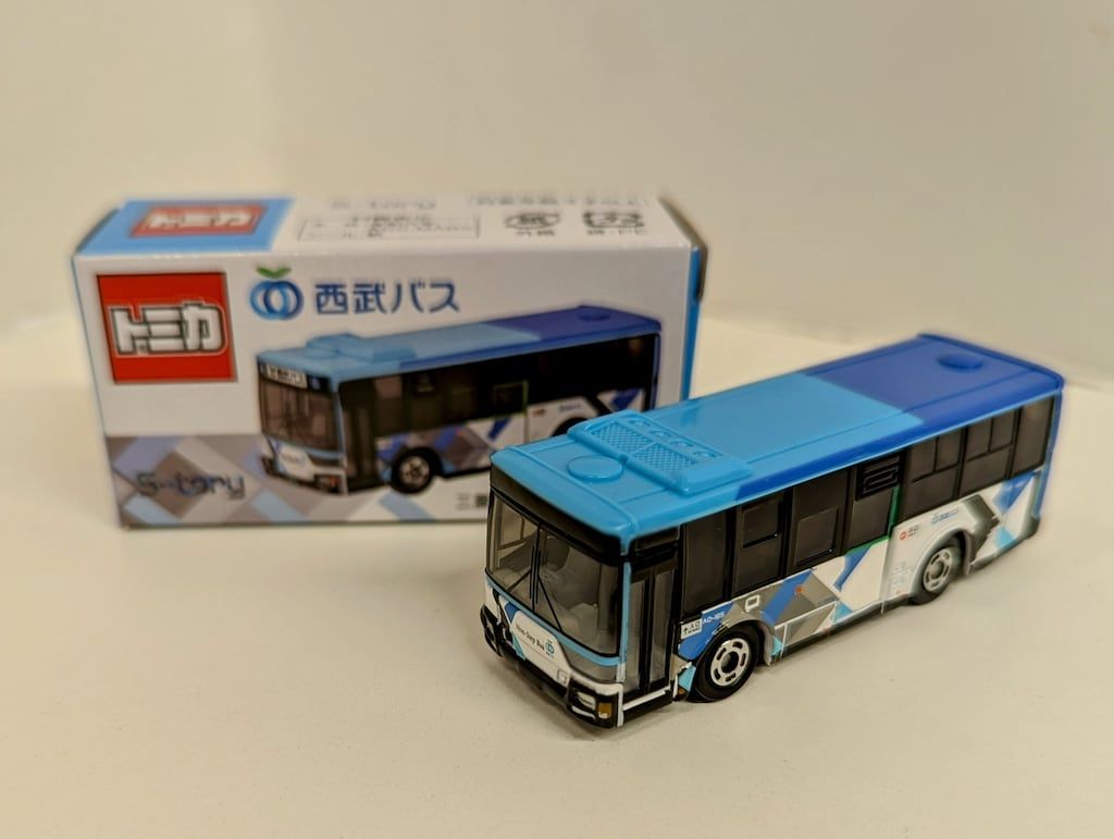 特注 トミカ 西武バス 新塗装 エアロスター 事業所限定 トミカ 西武
