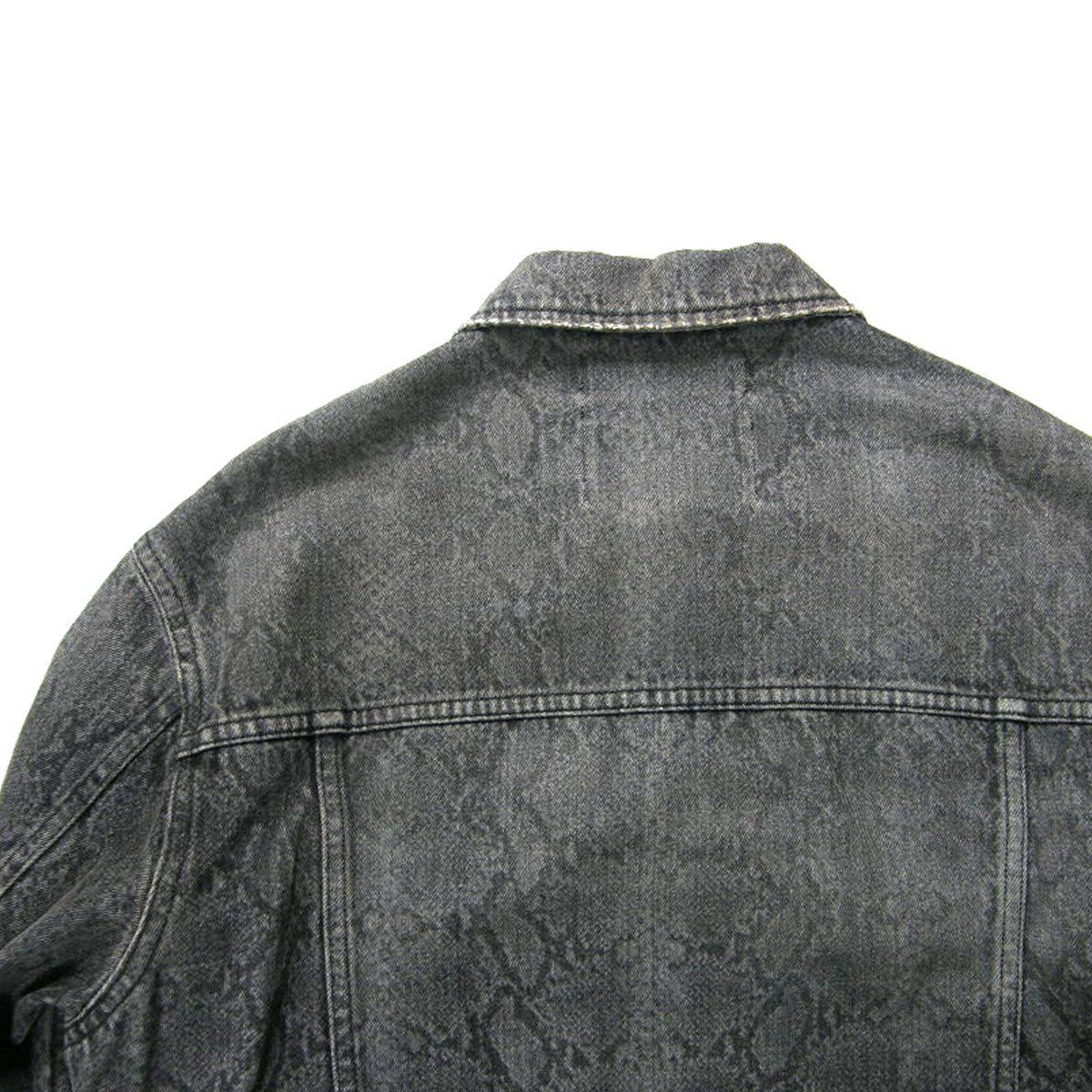 新品】 DAIRIKU ／ ダイリク パイソン柄 デニムジャケット 日本製