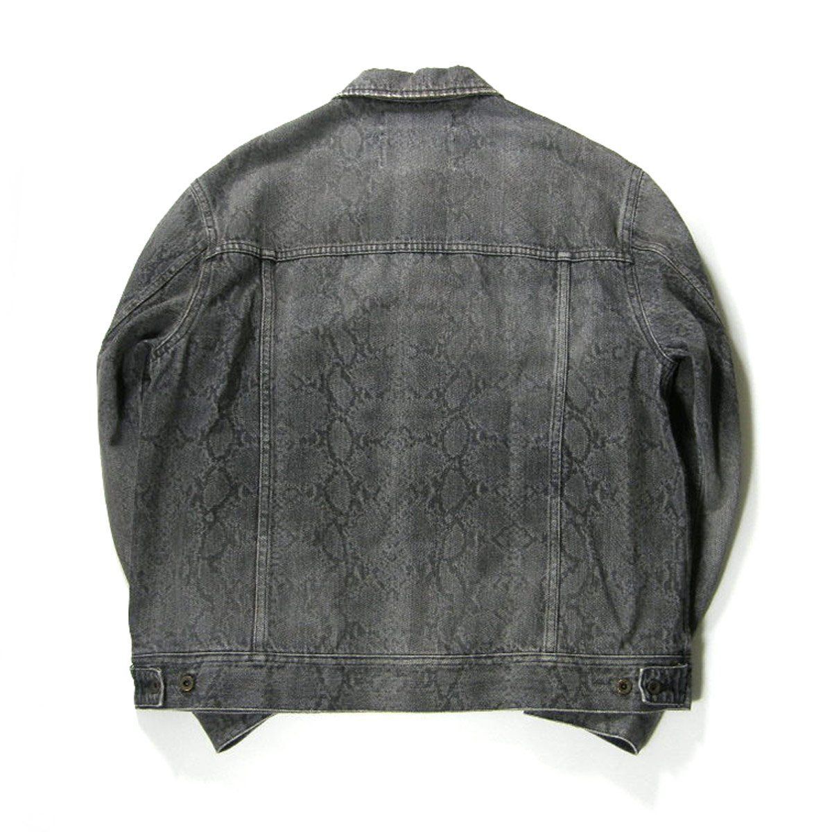 新品】 DAIRIKU ／ ダイリク パイソン柄 デニムジャケット 日本製