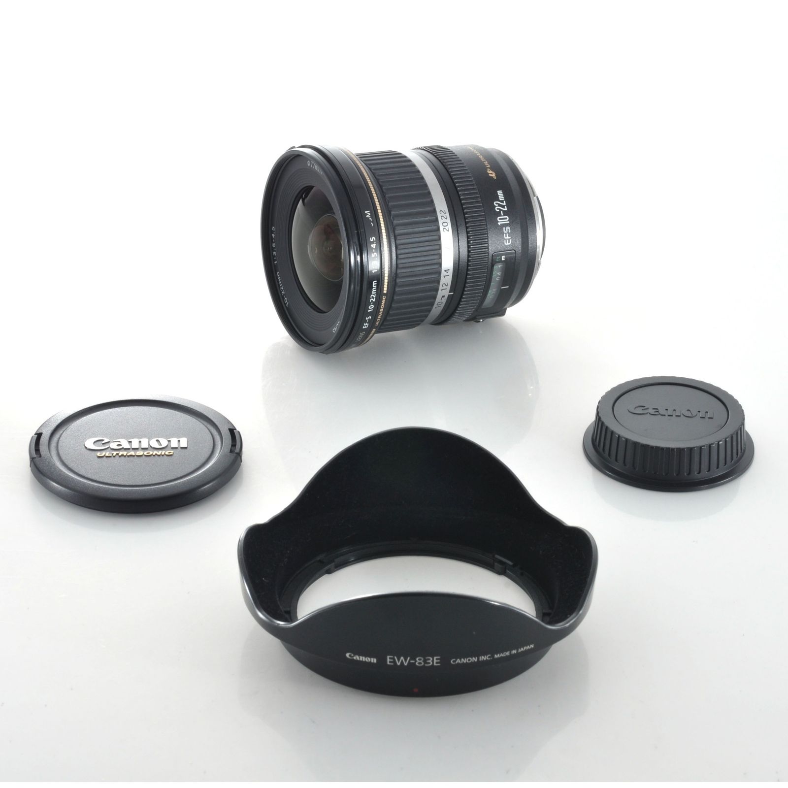 キヤノン】Canon EF-S 10-22mm F3.5-4.5 超広角ズームレンズ ＋ 専用 