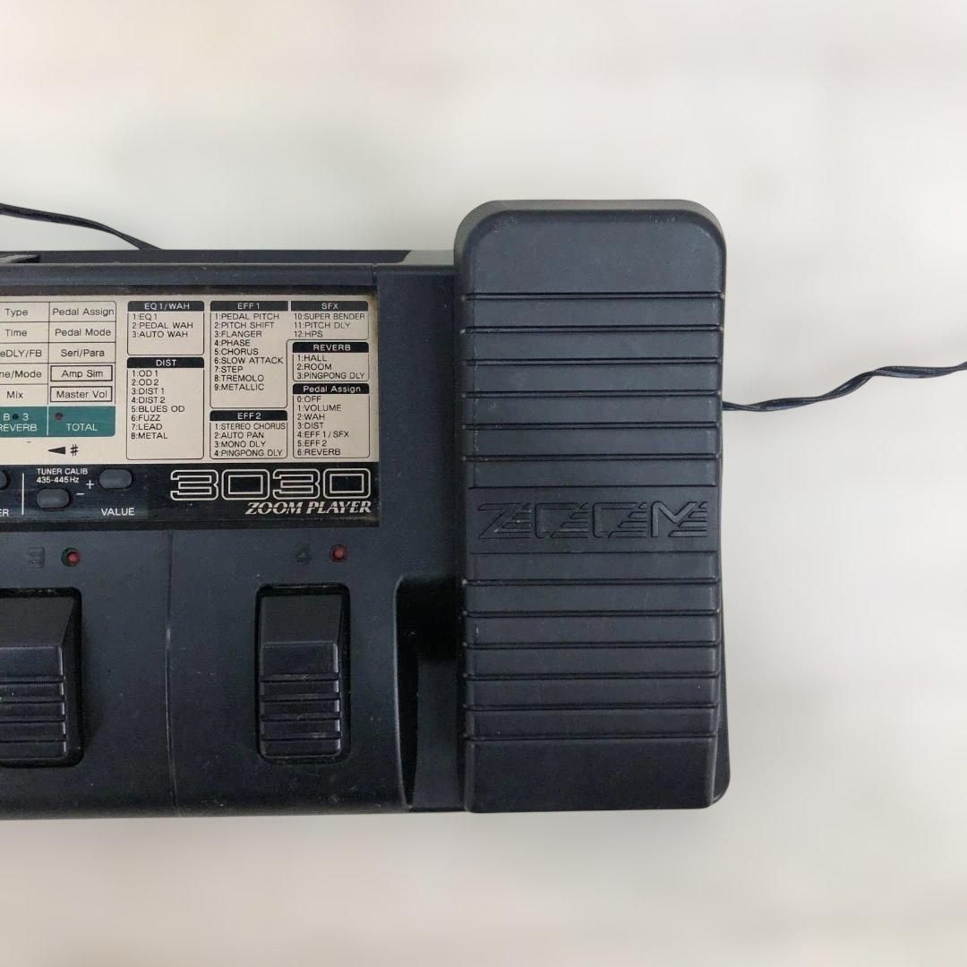 ZOOM 3030 マルチエフェクター ZOOM PLAYER 90年代 名機