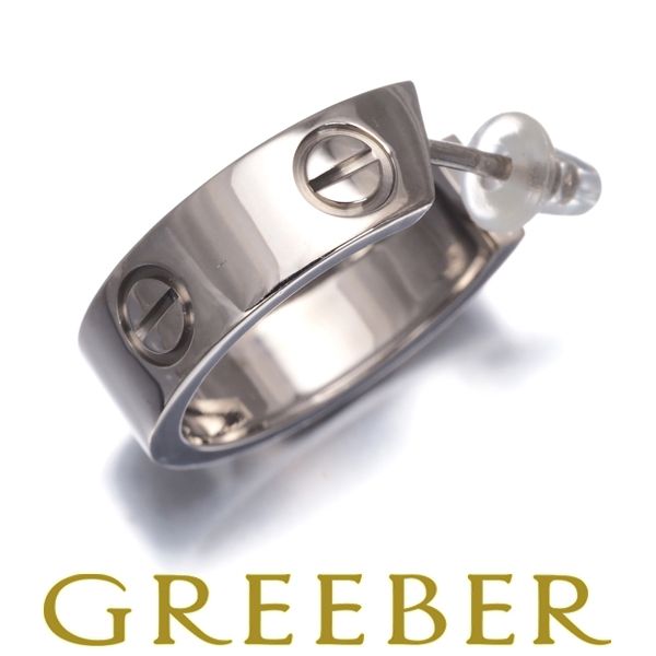 カルティエ ラブピアス フープ 片耳 K18WG #185465 - メルカリ