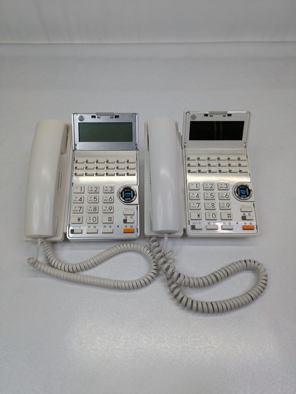 サクサ SAXA 電話機 18ボタン電話機 中古 ビジネスフォン TD615(K 