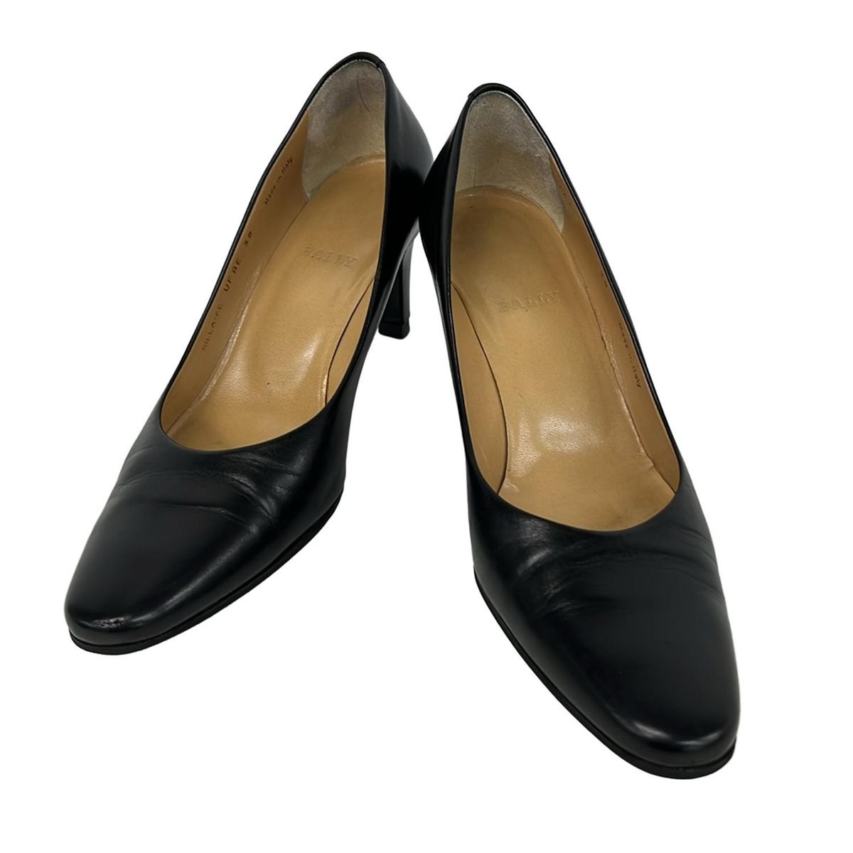 BALLY(バリー) パンプス 38 レディース - 黒 レザー - メルカリ