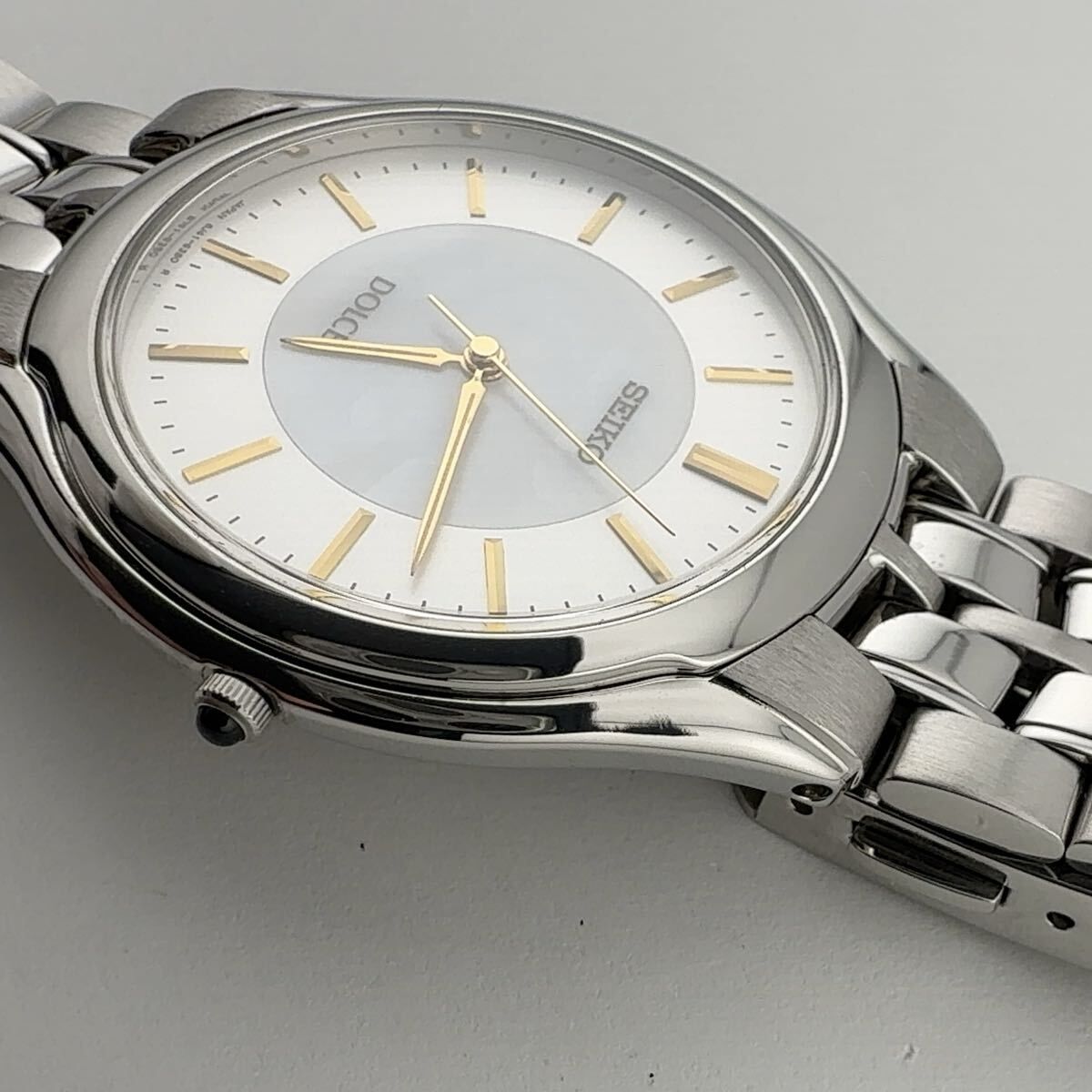 SEIKO 8J41-6030 セイコー DOLCE ドルチェ クォーツ シェル文字盤