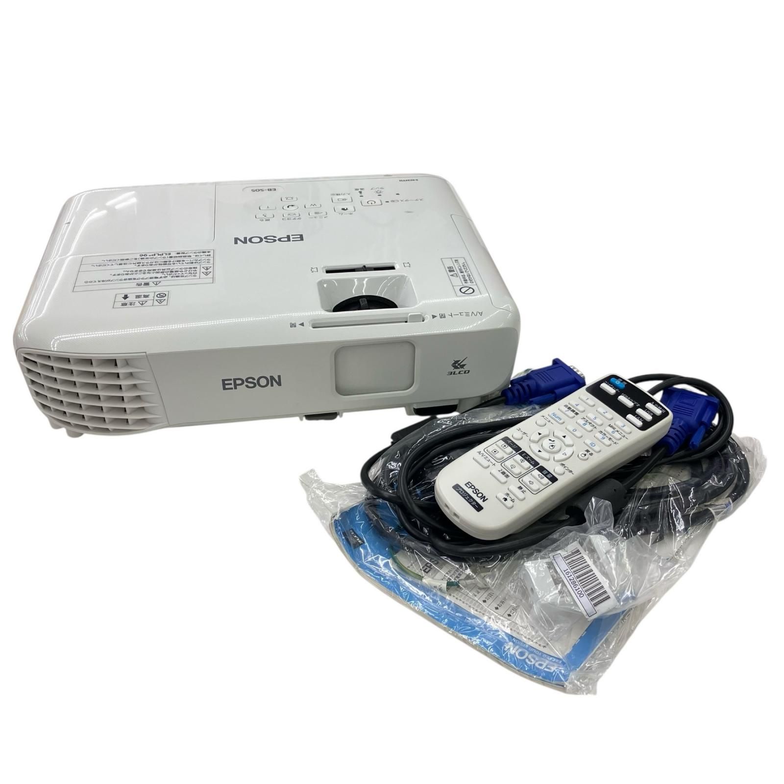 EPSON EB-S05 プロジェクター通電確認 186000 通電確認のみ Epson エプソン プロジェクター EB-S05 - メルカリ
