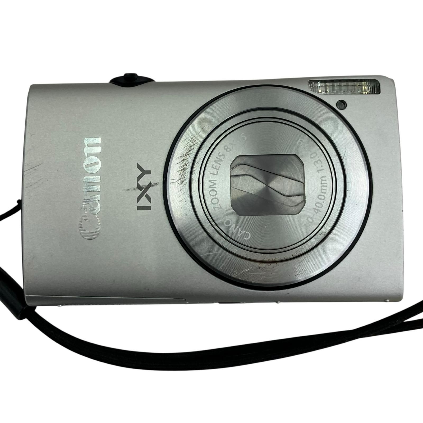 118011 動作未確認 canon キャノン デジカメ IXY600F PC1676 シルバー