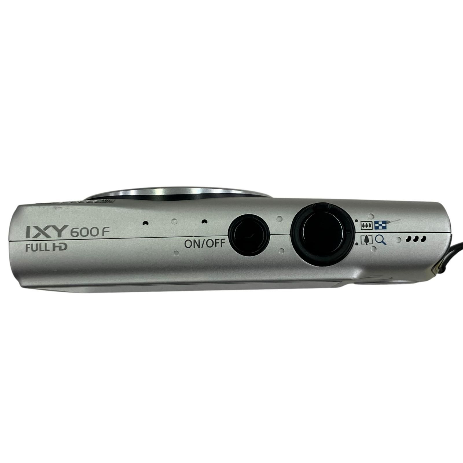 118011 動作未確認 canon キャノン デジカメ IXY600F PC1676 シルバー