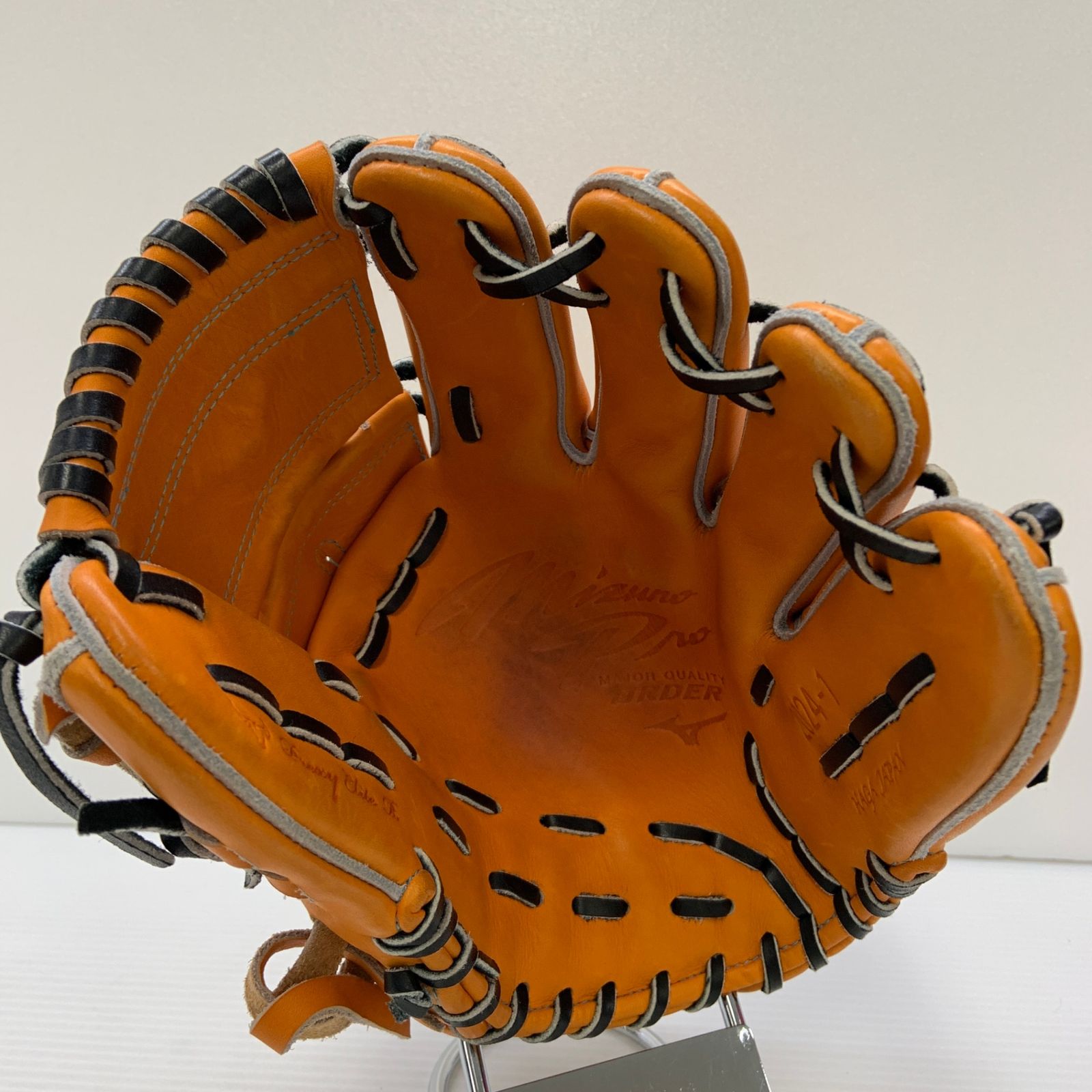 ミズノプロ 軟式 外野手用 オーダー グローブ 野球 ハガジャパン 耕作印 袋付 ミズノ MIZUNO ミズノプロオーダーHAGAJAPAN 軟式 大人 一般 投手用