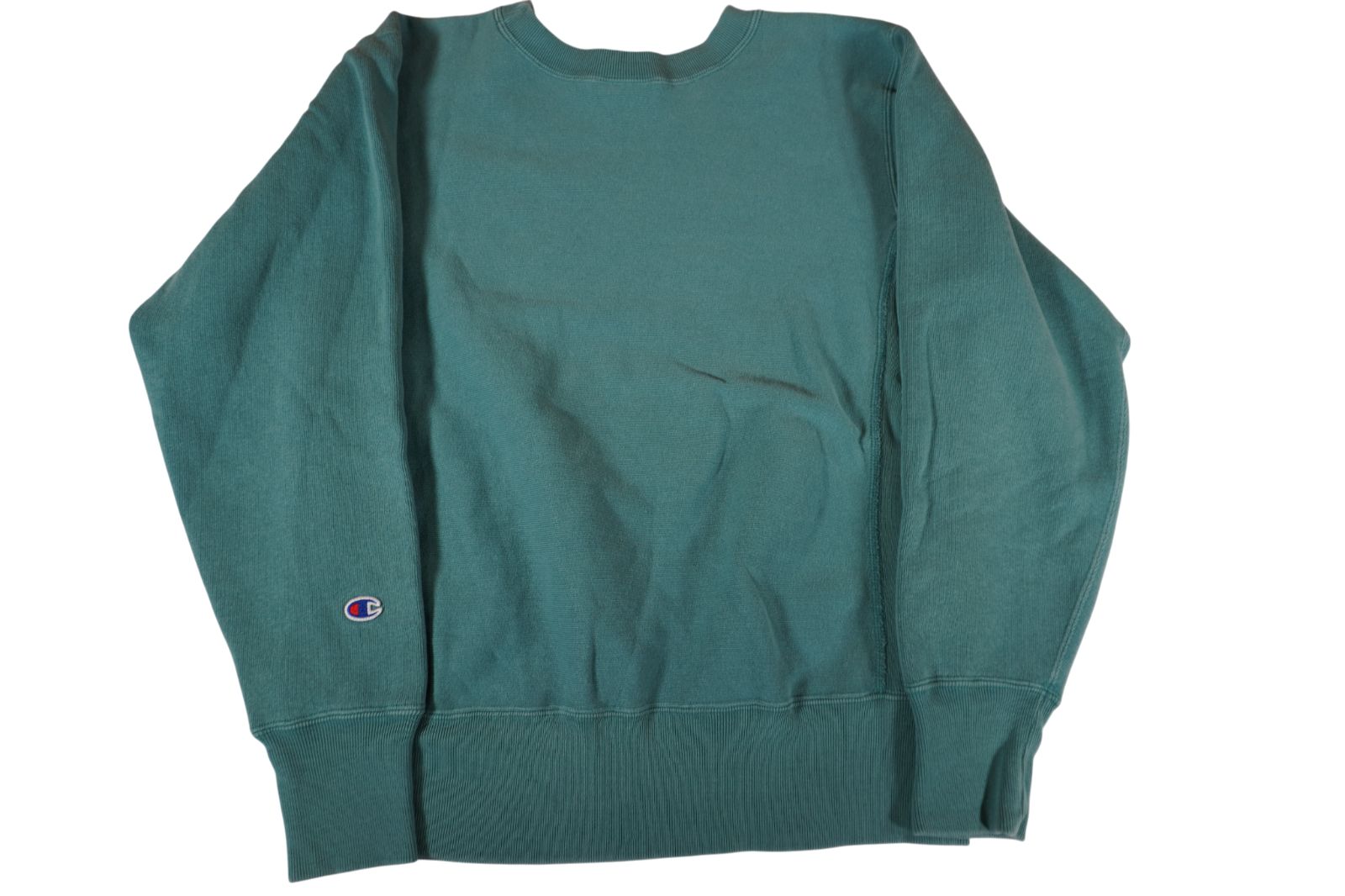 Champion リバースウィーブ エメラルド 90S 刺繍タグ 90S⁄REVERSE
