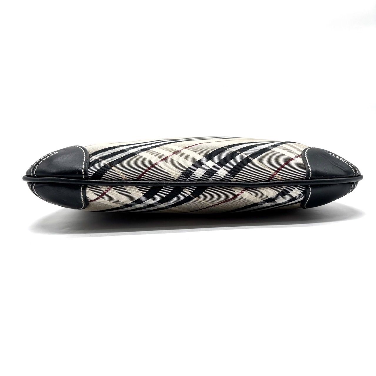 良品】Burberry バーバリー ノバチェック ショルダーバッグ キャンバス