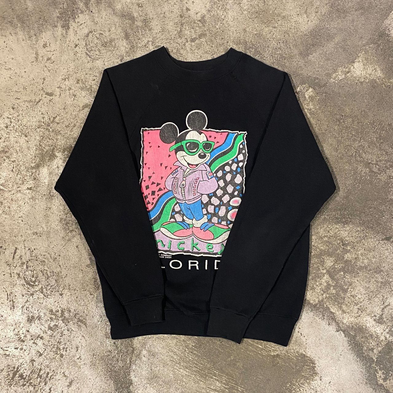 80s Tultex L/S MICKEY SWEAT タルテックス 長袖 ミッキー スウェット 