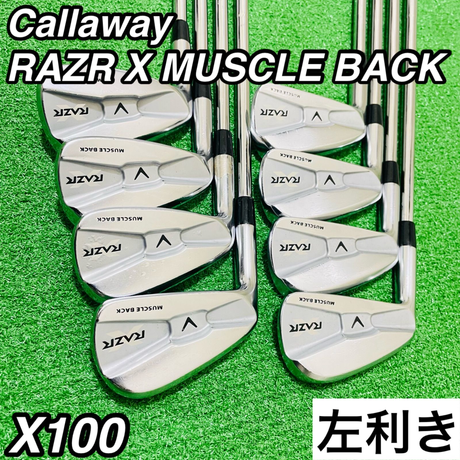 9660 Callaway RAZR X MUSCLE BACK USモデル レフティ 左利き 