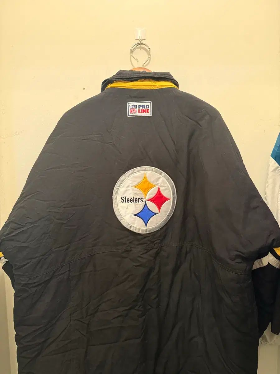 スターター 90s NFL ピッツバーグ スティーラーズ バック ロゴ 刺繍 