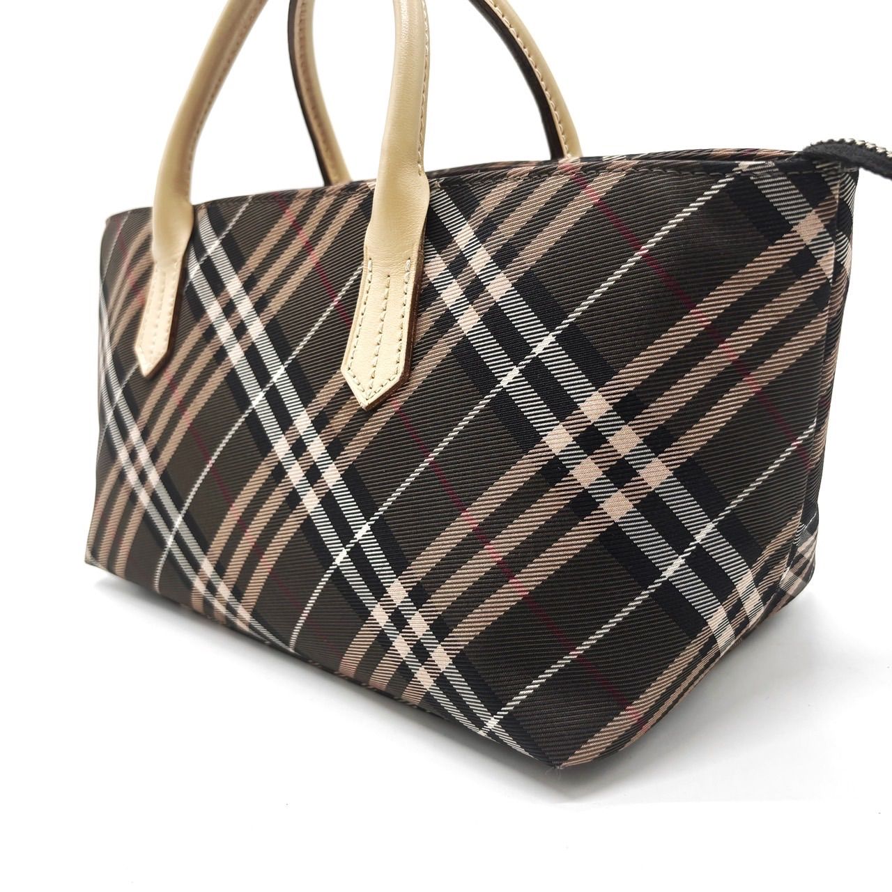 良品】BURBERRY バーバリー トートバッグ ハンドバッグ ショルダー