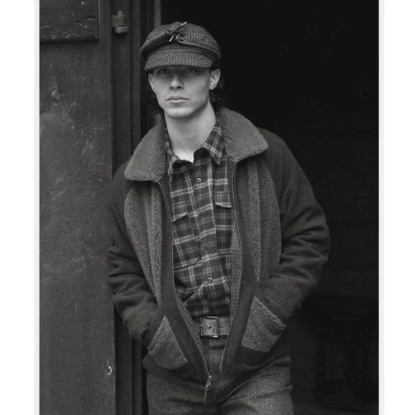 RRL 25aw フリースパネルド ジャカード ジャケット M Double RL ダブル