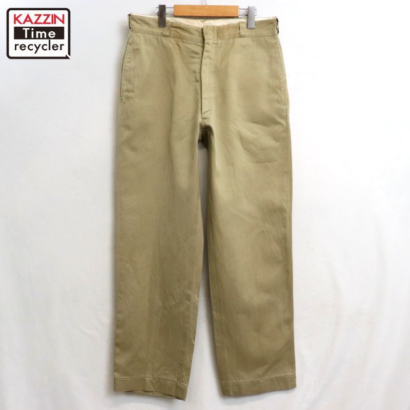 70s vintage U.S.ARMY チノ ミリタリーパンツ メンズ - メルカリ
