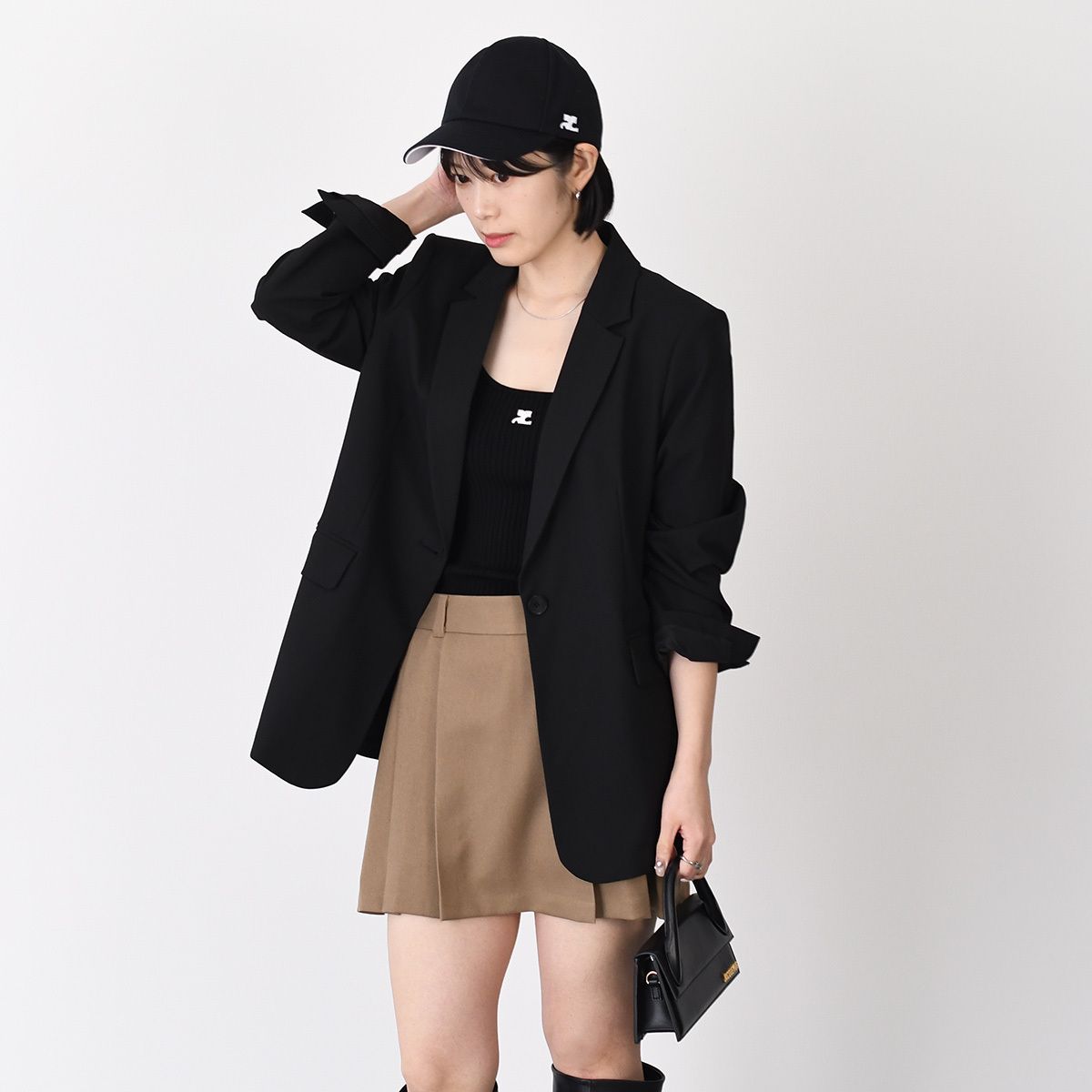 Courreges クレージュ キャミソール トップス REEDITION リ