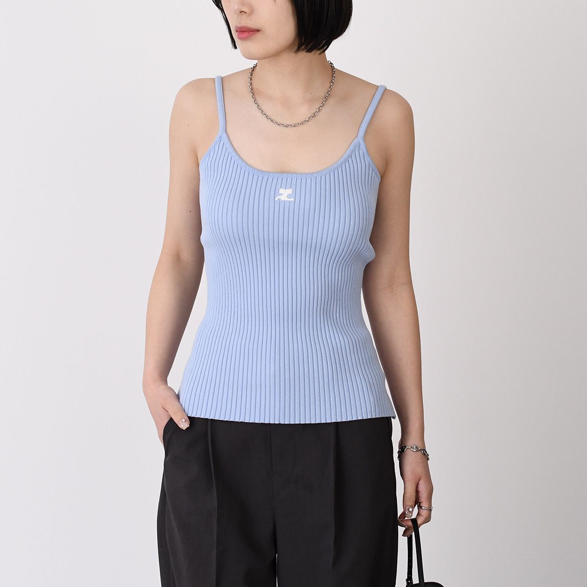 Courreges クレージュ キャミソール トップス REEDITION リ 