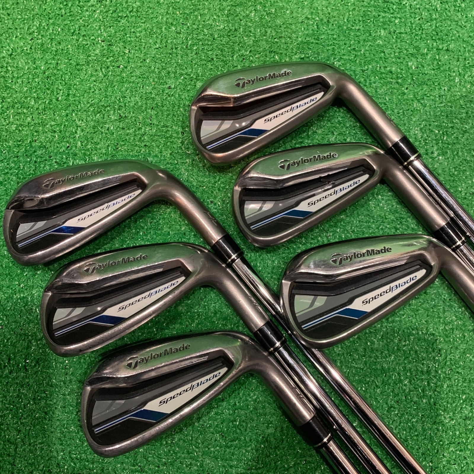 【値下可】SpeedBlade アイアンセット 5I〜SW RBZ3U&パター付 値下可】SpeedBlade アイアンセット 5I〜SW RBZ3U&パター付 値下可