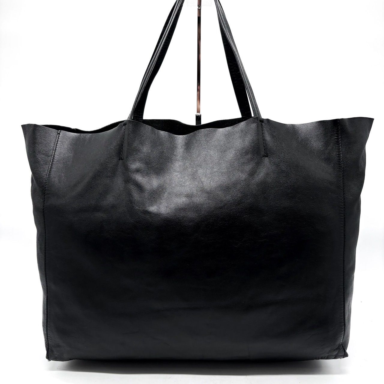 良品】CELINE セリーヌ カバ トートバッグ ハンドバッグ オールレザー 