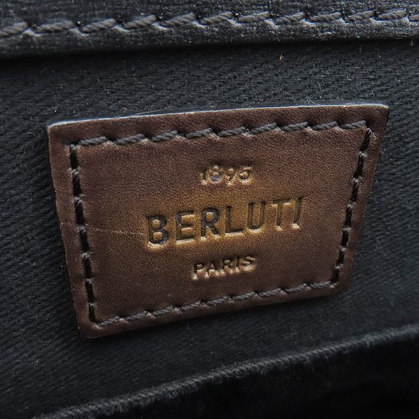 ベルルッティ BERLUTI ショルダーバッグ フラヌールPM PVCコーティング 