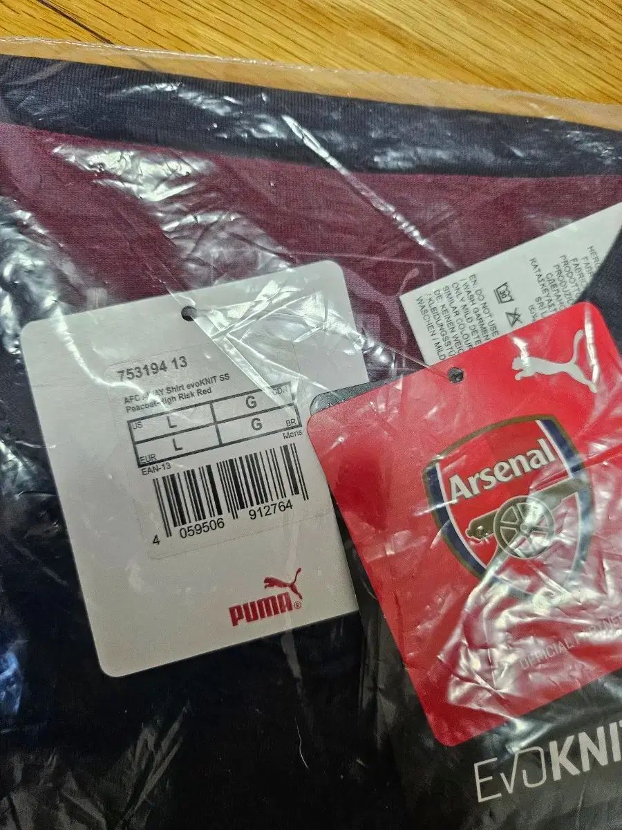 海外 L アーセナル 18/19 アウェー 支給品