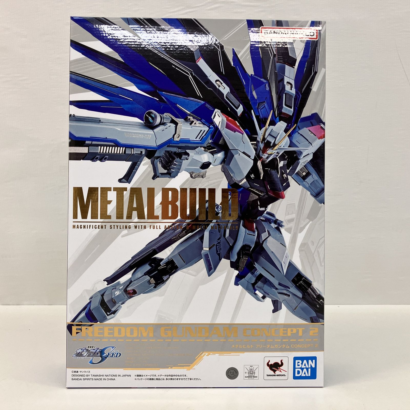 BANDAI SPIRITS METAL build フリーダムガンダム concept2 フィギュア