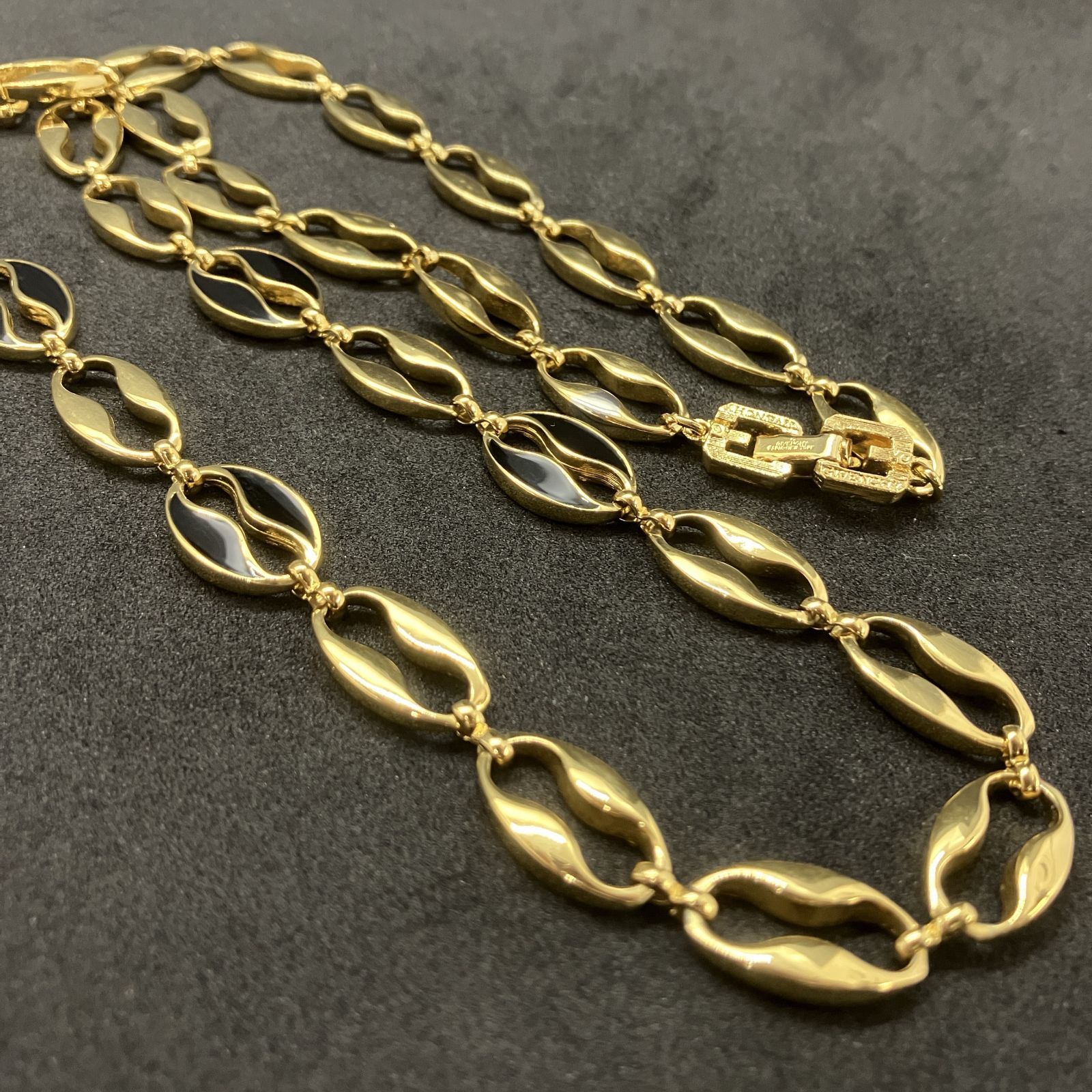 ✨美品✨Givenchy ジバンシー ネックレス ゴールド×ブラック 5533