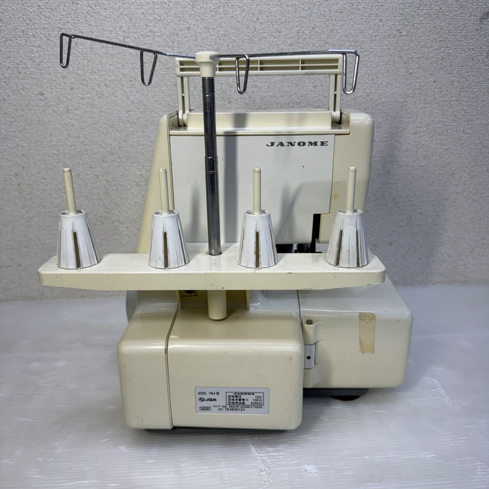 □◇ JANOME MYLOCK 203S ジャノメ 784型 ロックミシン 部品取り ジャンク