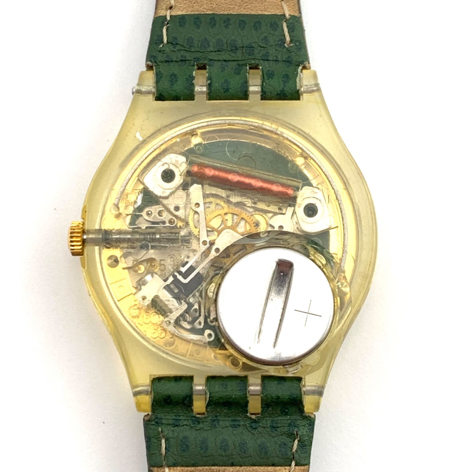 中古】Swatch AG 1992 透明/緑 クォーツ腕時計 - メルカリ