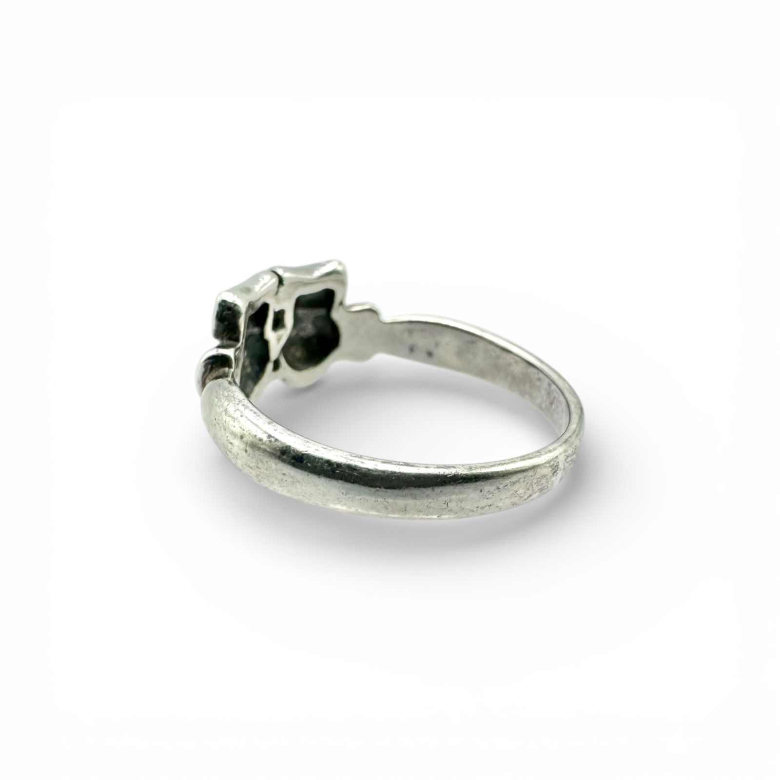 知性の象徴】フクロウ Silver 925 刻印 90s Vintage Design Ring 