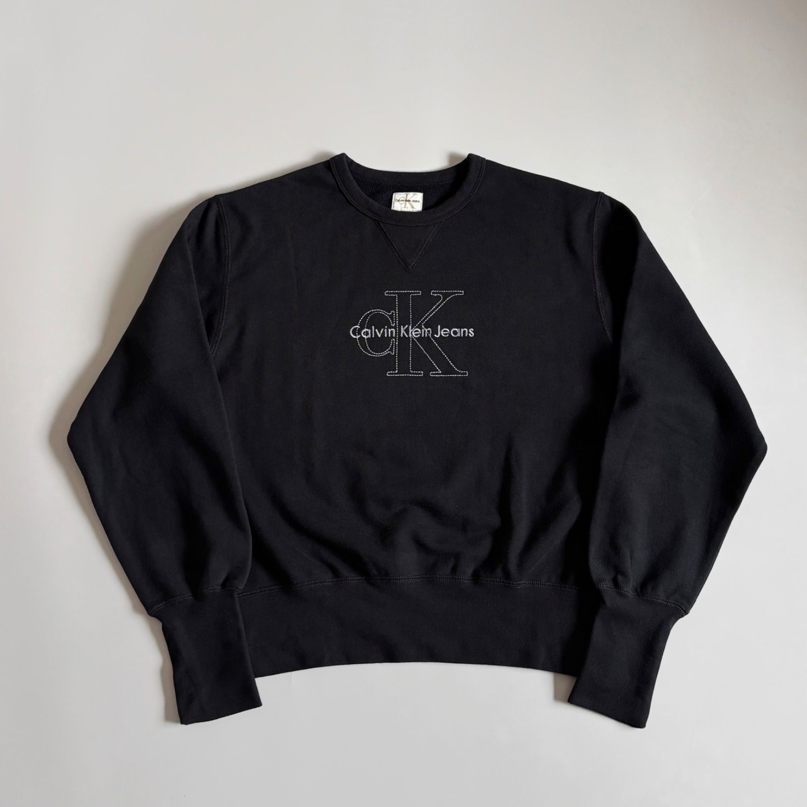 90s カルバンクライン 刺繍ロゴ スウェット トレーナー USA製 古着 楽天市場】古着 Calvin klein Jeans カルバンクラインジーンズ 90s