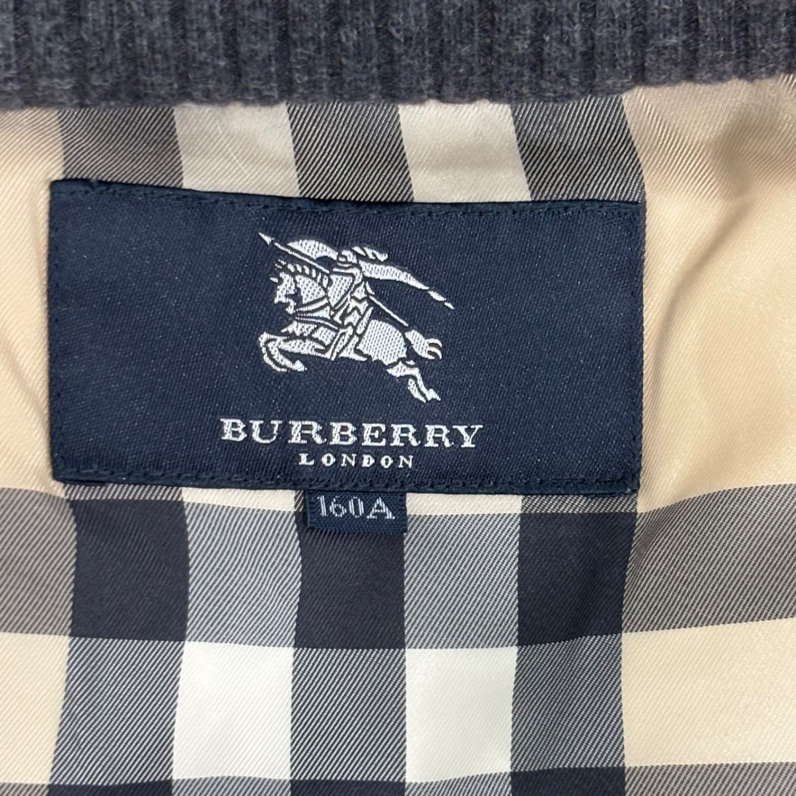 美品】BURBERRY バーバリー ダウンジャケット ベスト2way フード付き 