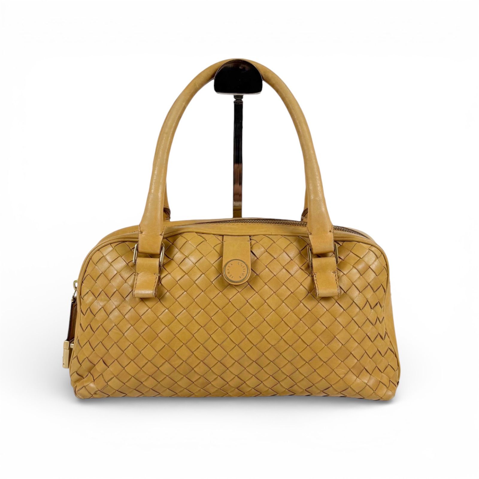 ボッテガヴェネタ BOTTEGA VENETA ボーリングバッグ ハンドバッグ 