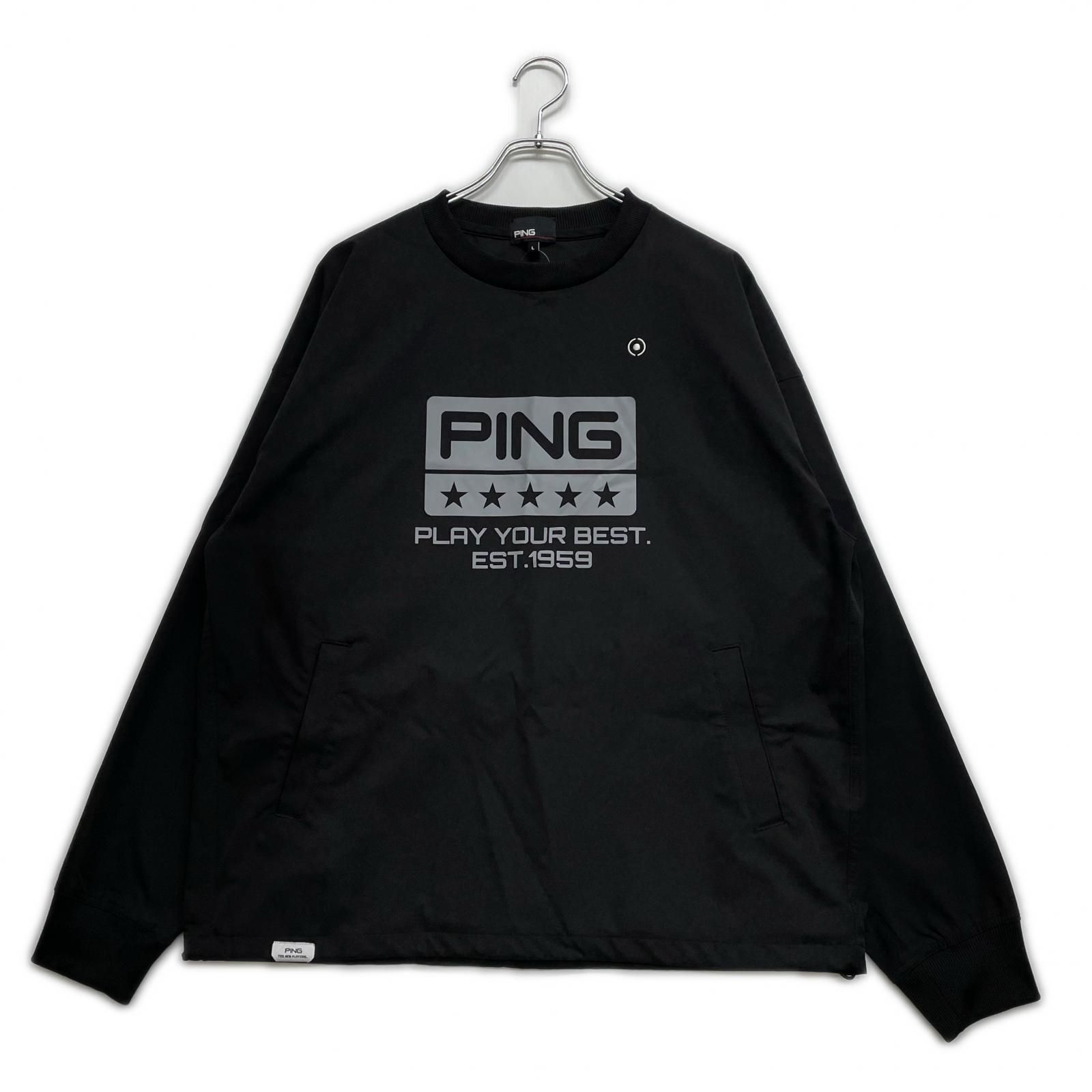 中古 メンズ ピン PING スニードジャック L ブラック クルーネック